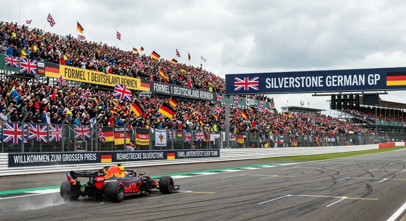 Volle Tribünen beim britischen Formel-1-Grand-Prix in Silverstone